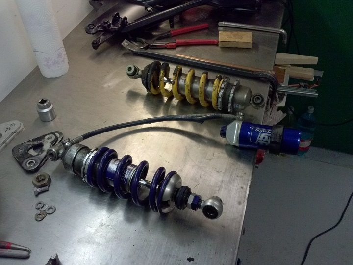 Rear shock old and new.jpg